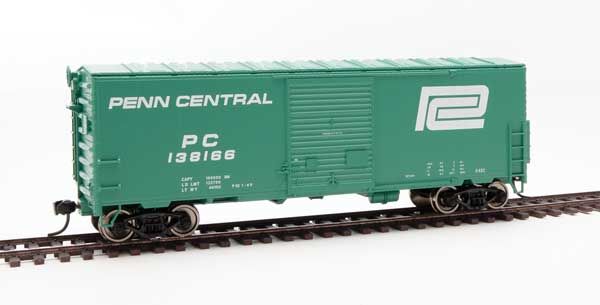 Walthers 910-45014 HO Penn Central 40' ACF Modernized Welded Boxcar #181663