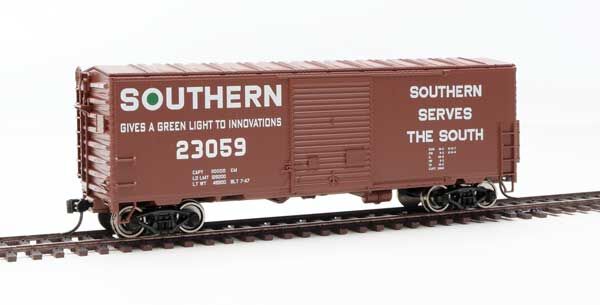 Walthers 910-45024 HO Southern 40' ACF Modernized Welded Boxcar #23059