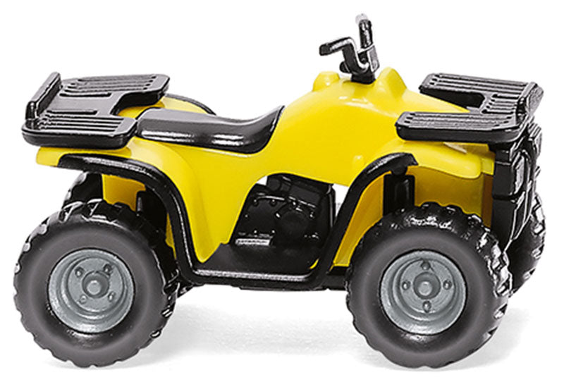Wiking 002304 HO Yellow All Terrain Vehicle Diecast Model