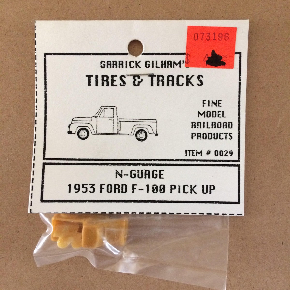 Garrick Gilham 0029 N 1953 Ford F-100 Pick Up Truck