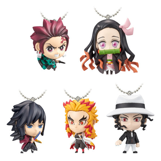 Bandai 54258 Shokugan Demon Slayer SD Mascot #01 (Set of 12)