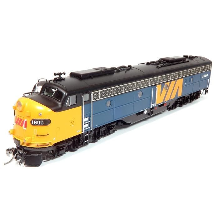 Rapido Trains 028043 HO VIA Rail Canada EMD E8A Diesel Locomotive DC #1800