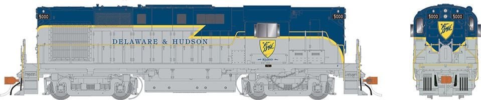 Rapido Trains 031564 HO D&H RS-11 Diesel Locomotive with DCC/Sound #5009