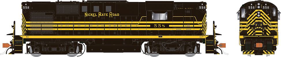 Rapido Trains 031577 HO NKP RS-11 Diesel Locomotive with DCC/Sound #559