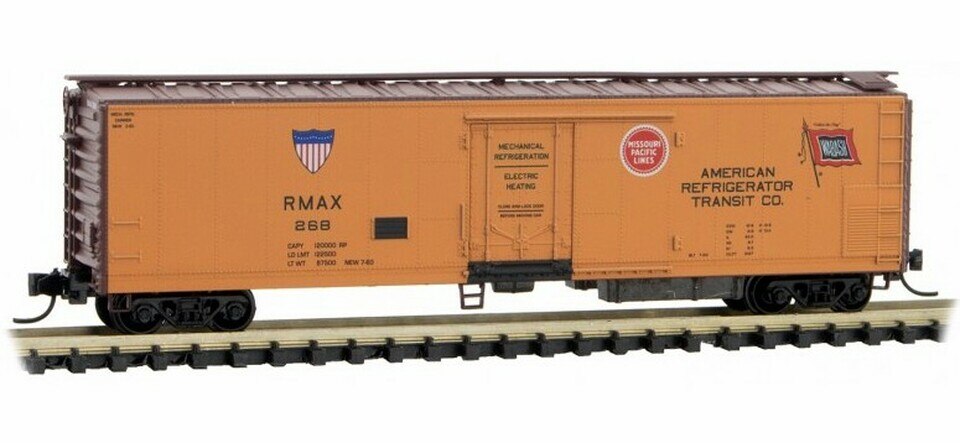 Micro-Trains 06900232 N RMAX 51' 3/4" Rivet Side Mechanical Reefer #268