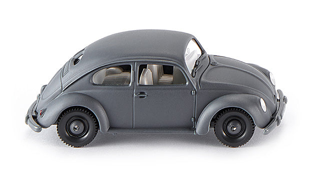 Wiking 083015 HO Matt Gray VW Beetle