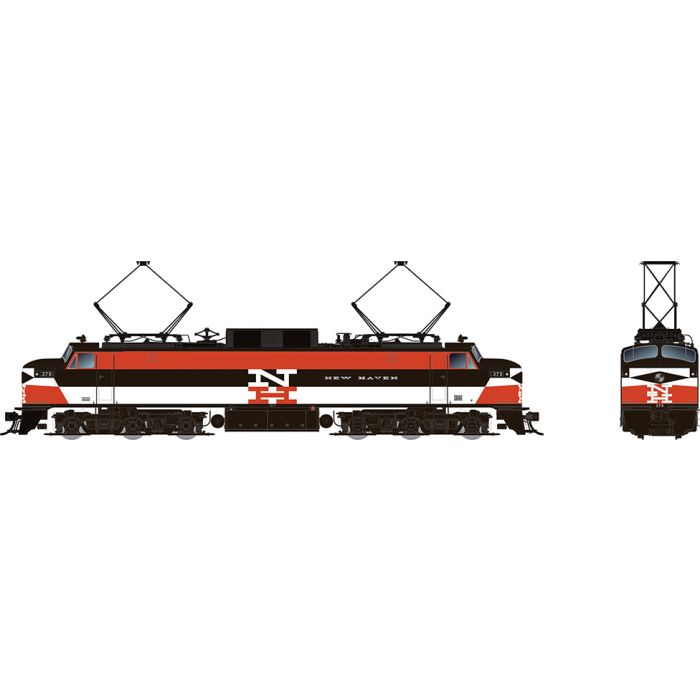Rapido Trains 084003 HO New Haven Delivery No Vents EP5 Electric Locomotive #379