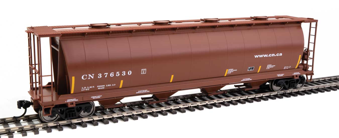 Walthers 910-7837 HO Canadian National RTR 59' Cylindrical Hopper #376530