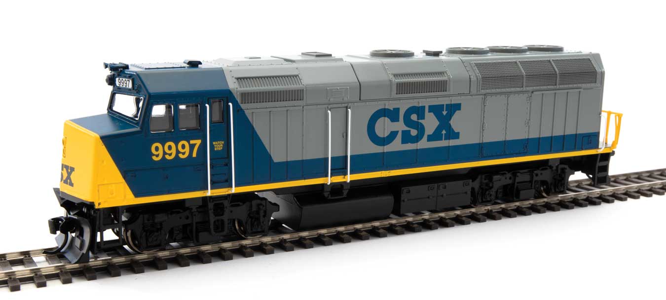 Walthers 910-9478 HO CSX EMD F40PH Diesel Locomotive Standard DC #9997