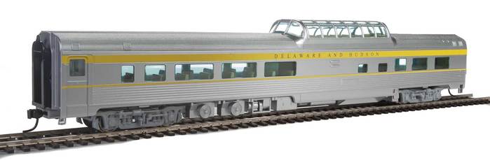 Walthers 910-30406 HO Delaware & Hudson 85' Budd Dome Coach - Ready To Run