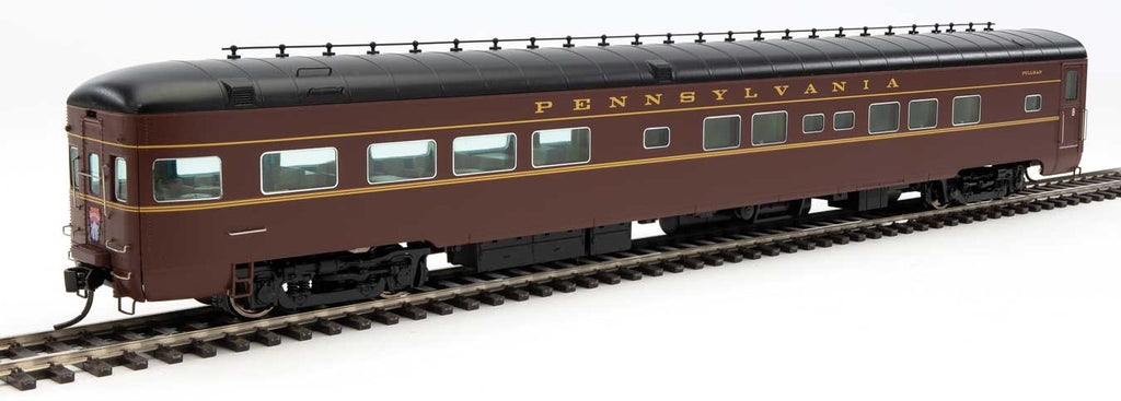Walthers 920-15760 HO PRR Lighted Bedroom-Buffet-Lounge-Observation w/Tail Sign