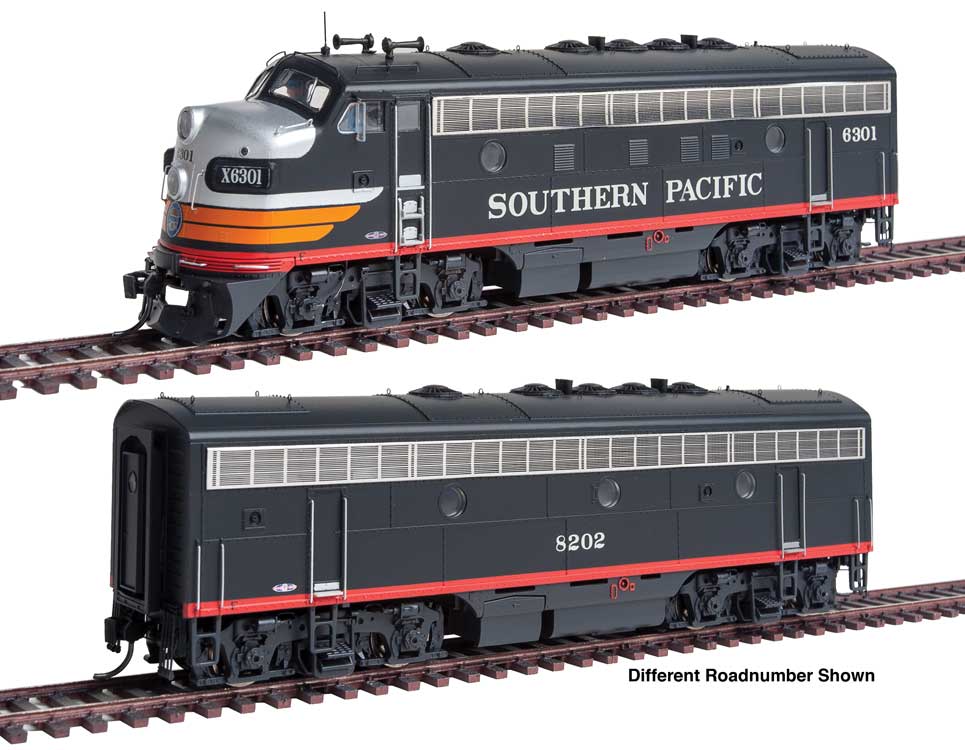 Walthers 920-47936 HO SP F7A-B Diesel Locomotive Standard DC #6302/8202