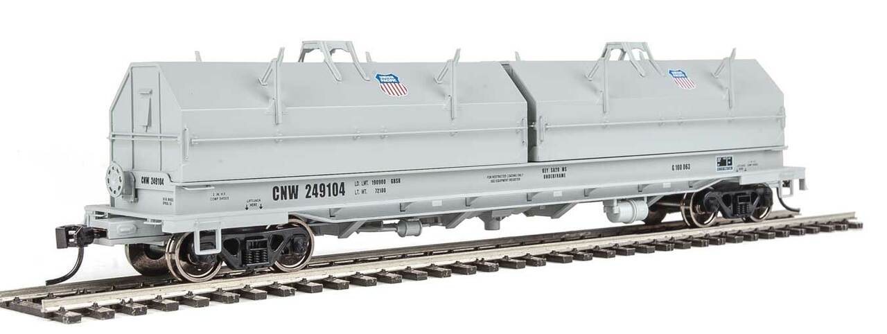 Walthers 920-105257 HO Union Pacific 50' Evans Cushion Coil Car RTR #249104