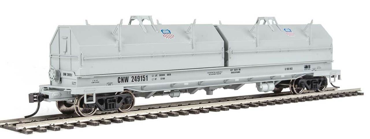 Walthers 920-105258 HO Union Pacific 50' Evans Cushion Coil Car RTR #249151