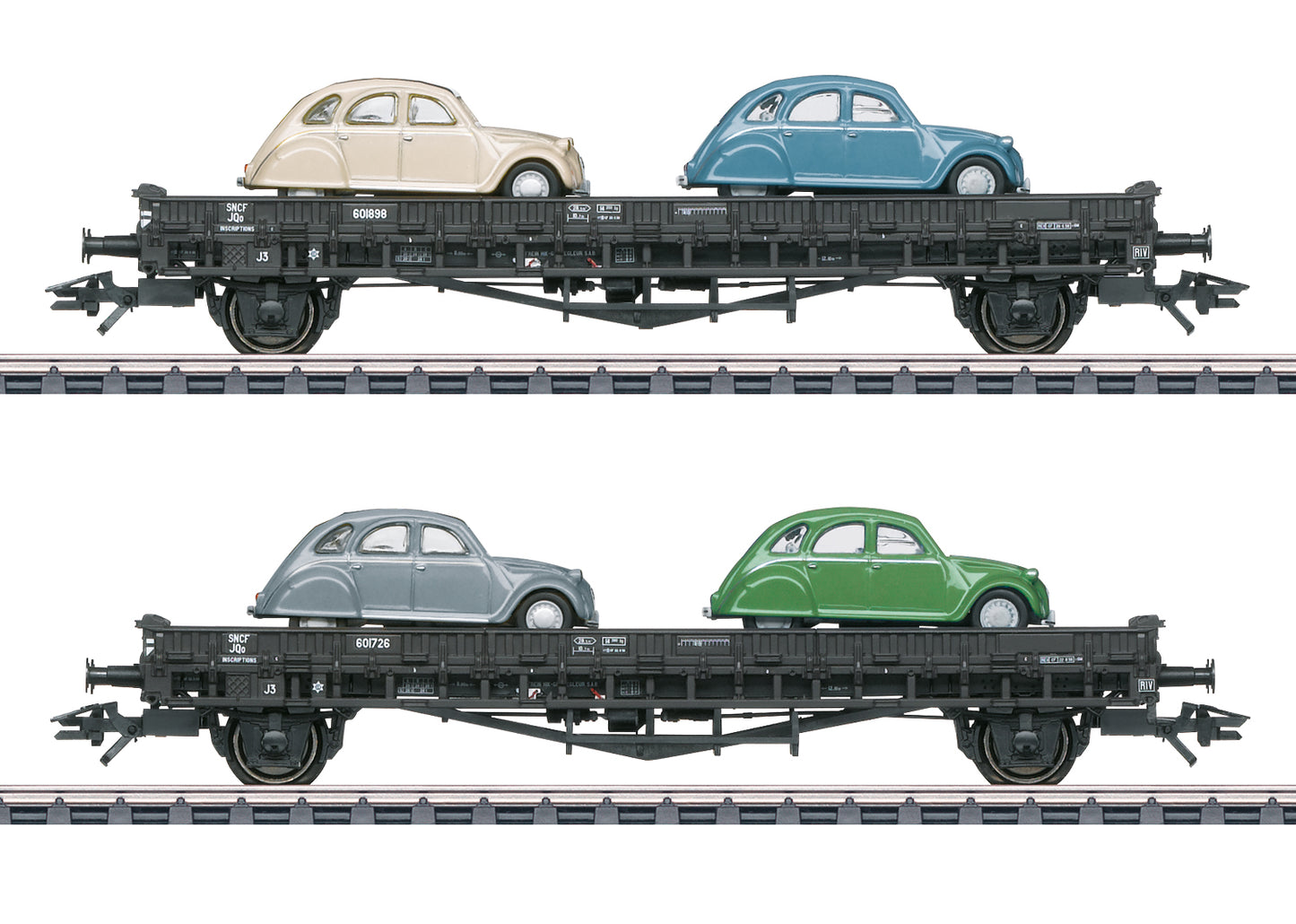 Marklin 46408 HO French State Railways SNCF Auto Transport Car Set