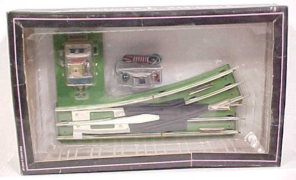 MTH 11-99075 Standard Gauge Tinplate Green 72 Inch Remote LH Switch