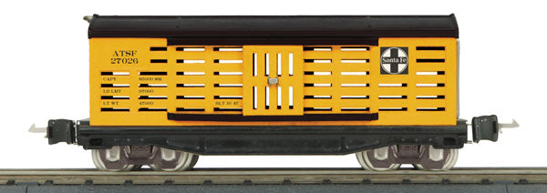 MTH 10-8062 Santa Fe 2800 Series O Gauge Cattle Car