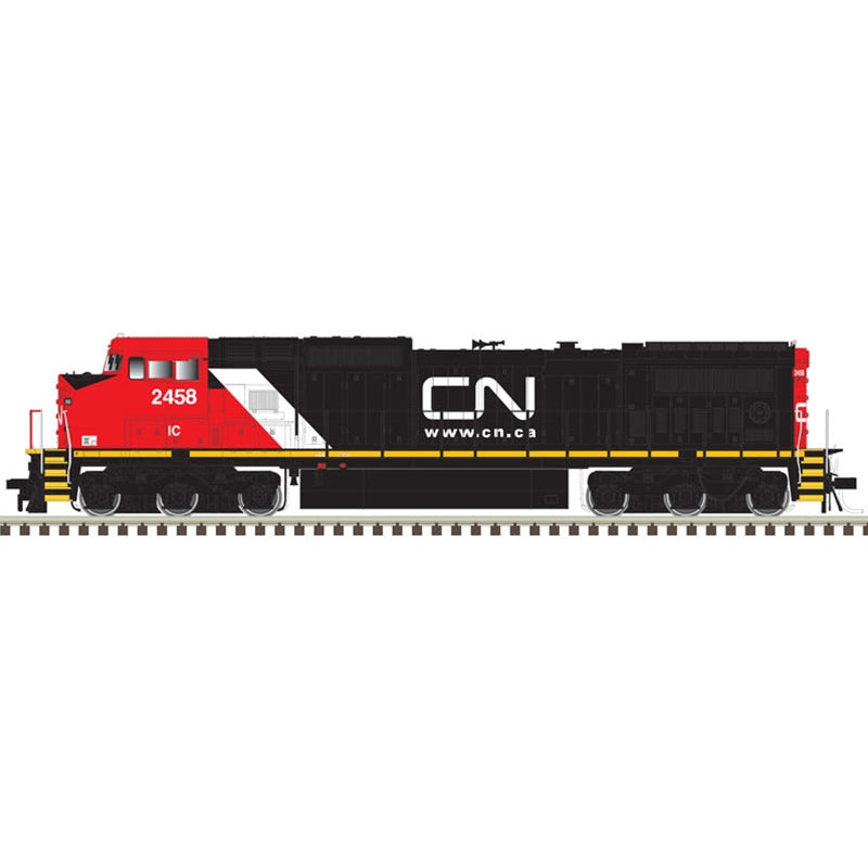 Atlas 10003114 HO Canadian National Dash 8-40CW Diesel Locomotive #2458
