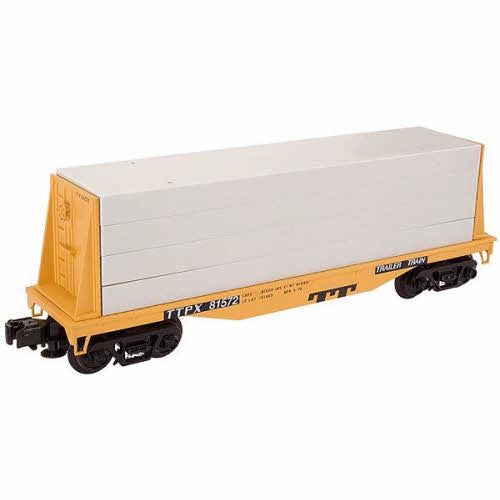 Atlas 1004103 3-Rail TTPX Flatcar w/Lumber Load