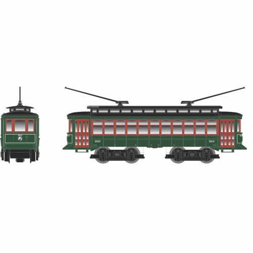 Atlas 1008104A New Orleans Motorized Trolley 3-Rail