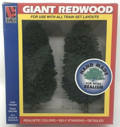 Life Like 1013 All Scales Giant Redwood Trees (Pack of 2)