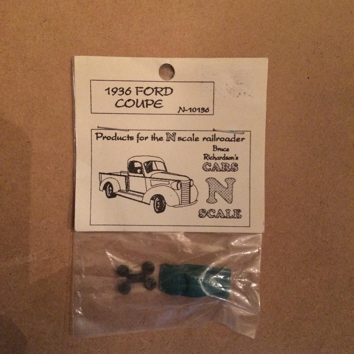 Bruce Richardson 10136 '36 Ford Coupe Resin Kit