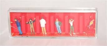 Preiser 10253 HO Ballon Pilot & Ground Spotter Figures (Set of 6)