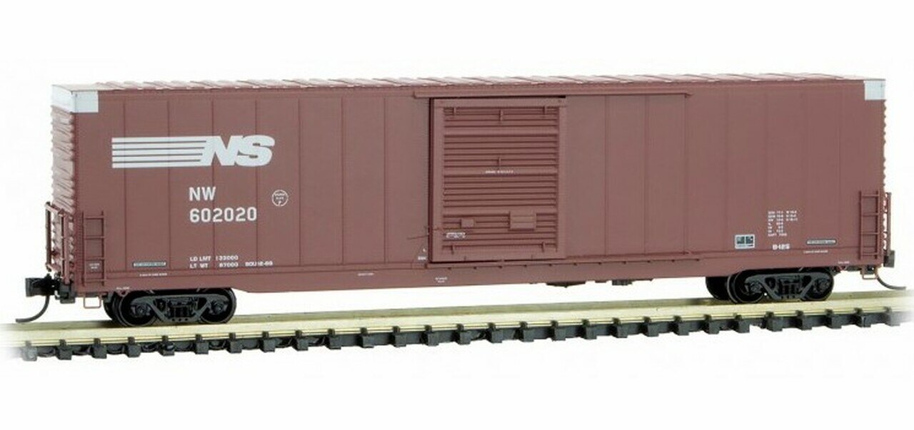 Micro-Trains 10400070 N Norfolk Southern Rivet Side Single Door Boxcar #602020