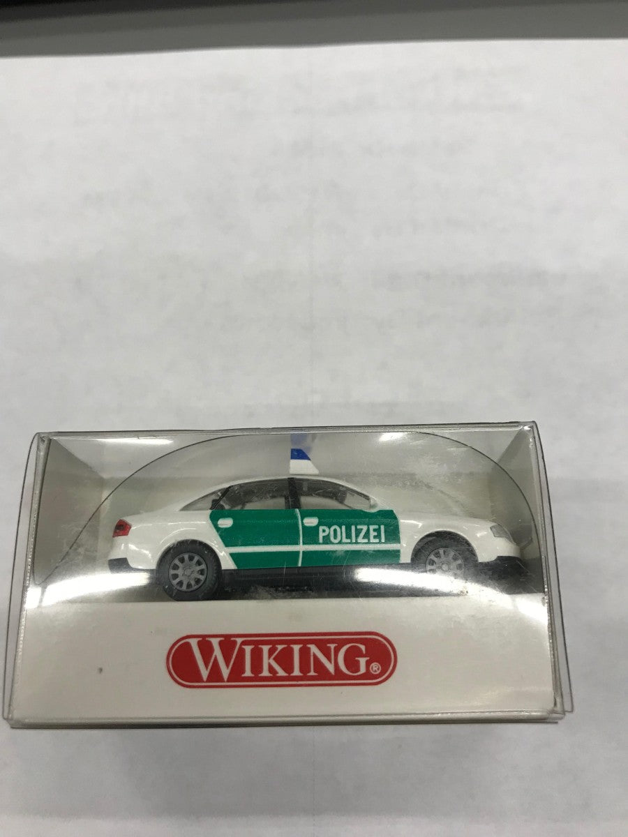 Wiking 104 14 27 HO Audi A6 Police Polizei
