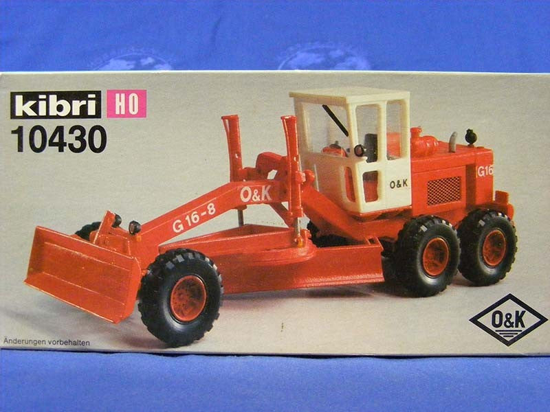 Kibri 10430 HO Grader Plastic Kit – Trainz
