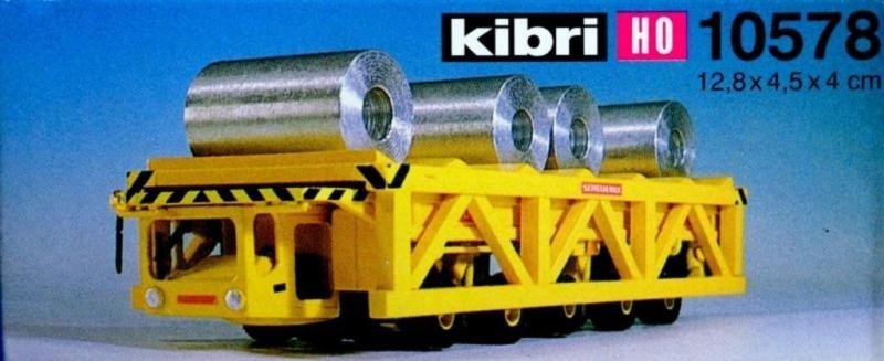 Kibri 10578 HO Scheuerle Industrial Transport Building Kit