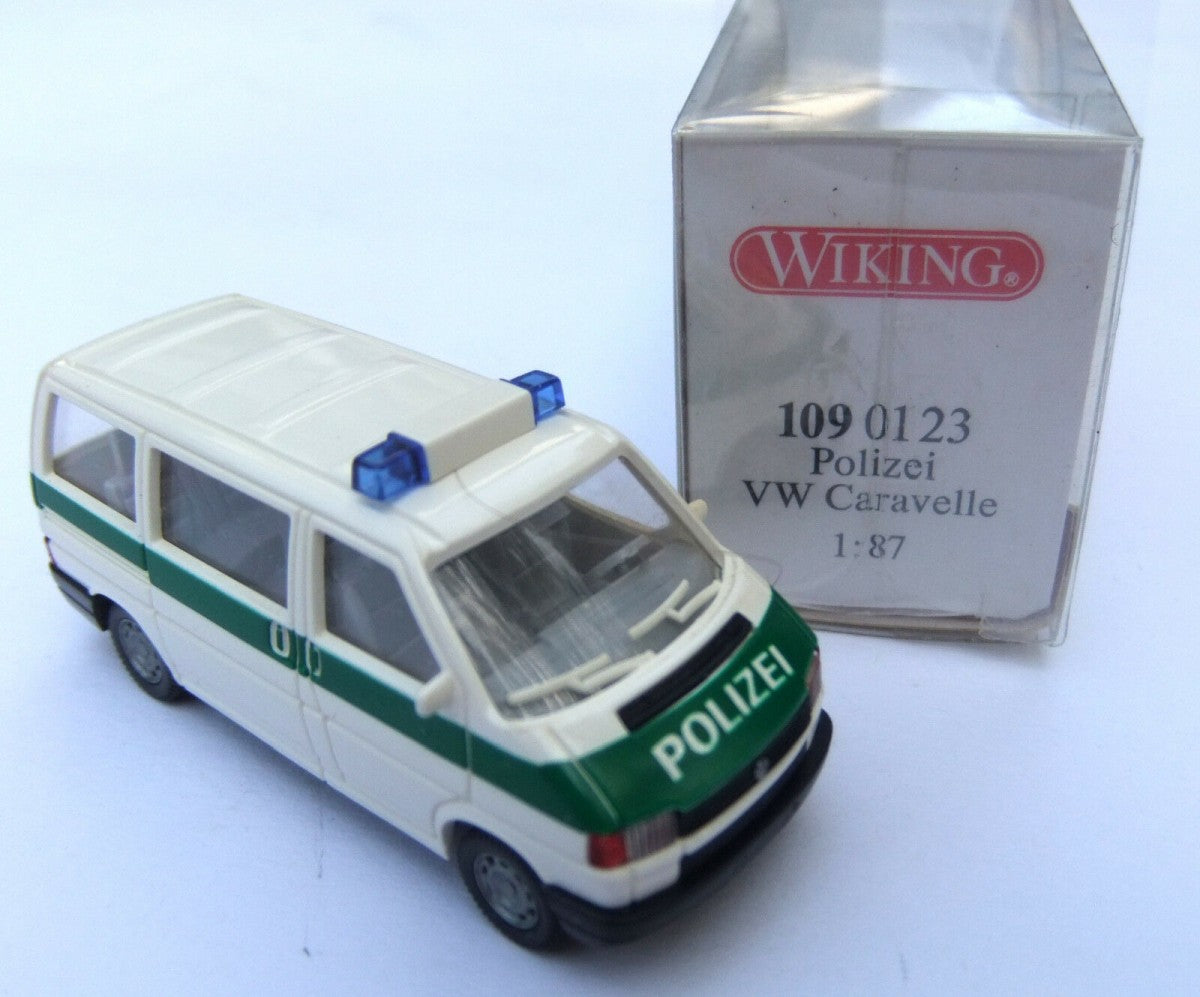 Wiking 1090123 HO Volkswagen Police Van Emergency Vehicle