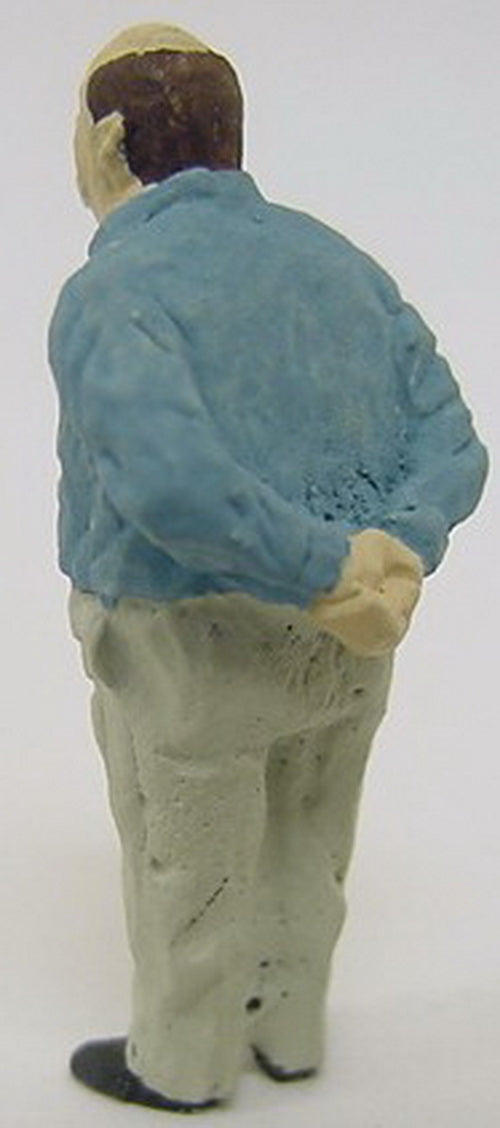 Arttista 1104 O Scale Man Standing Pewter Hand Painted Figure