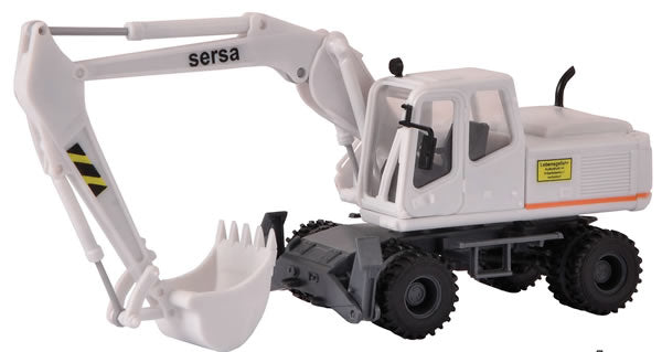 Kibri 11266 HO Sersa Mobile Excavator Construction Equipment