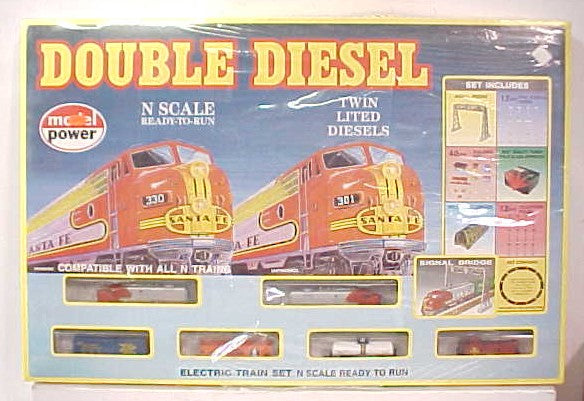 MODEL POWER N COFFRET COLLECTOR CARS 4 WAGONS TRAIN
