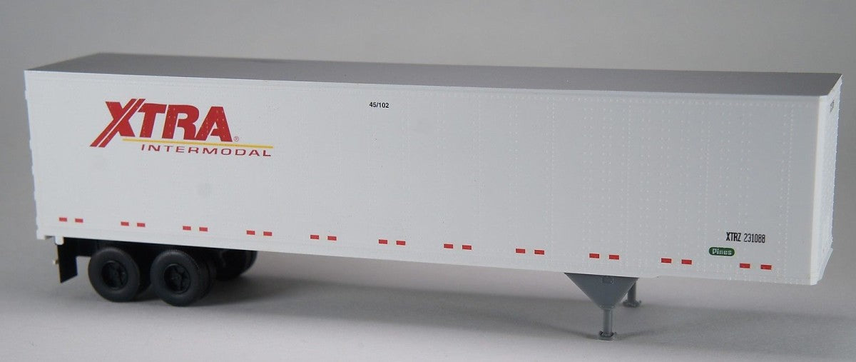Atlas 1208-2 1:87 XTRA Intermodal 45' Pines Trailer #231070