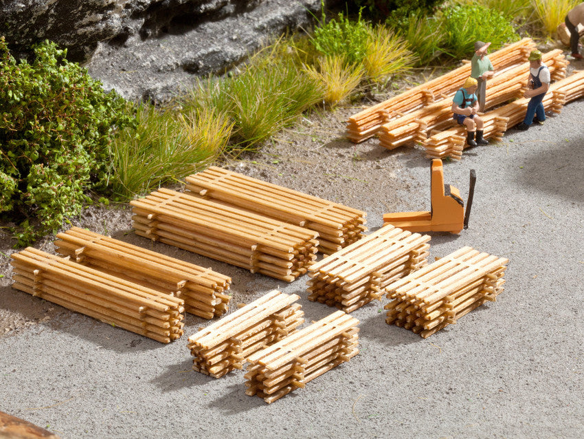 Noch 14214 HO Piles Of Planks (8)
