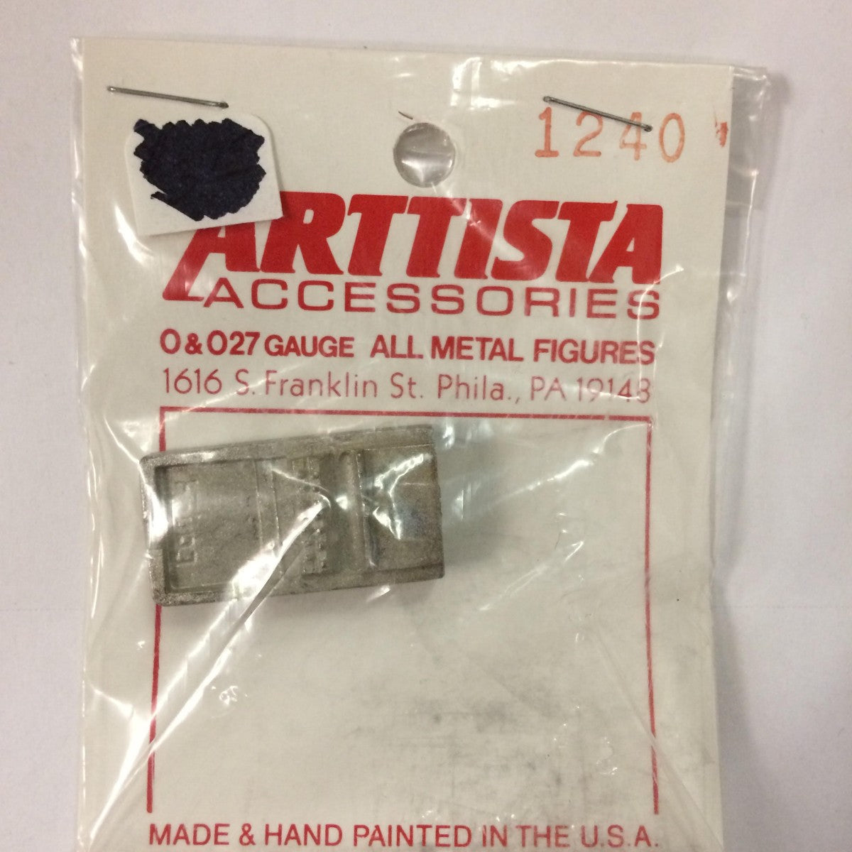 Arttista 1240 Pewter Candy Machine Unpainted