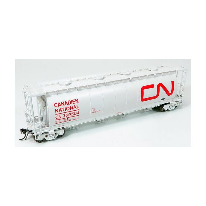 Rapido Trains 127024 HO CN NSC 3800 Cu. Ft. Covered Hopper #2 (Pack of 6)