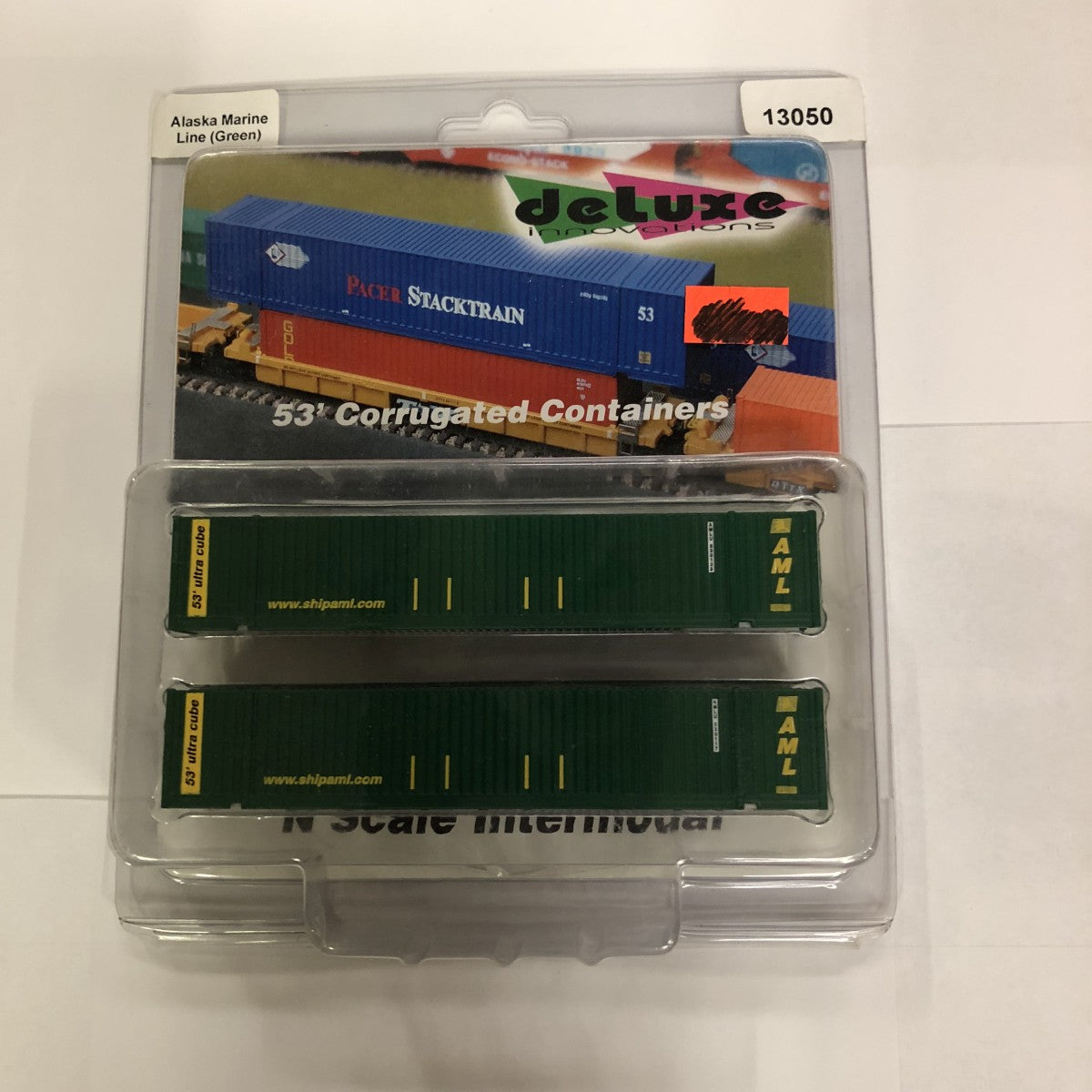 Deluxe Innovations 13050 N Alaska Marine Line Green 53' Corrugated Container