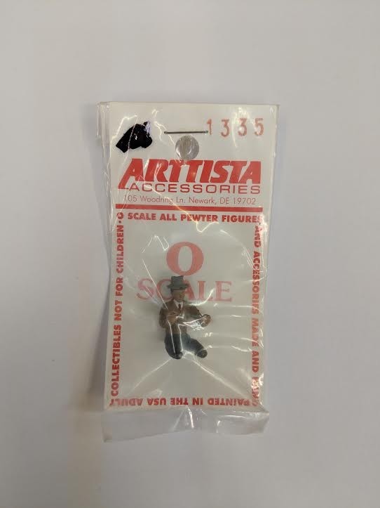 Arttista 1335 O Man Driving Pewter Figure