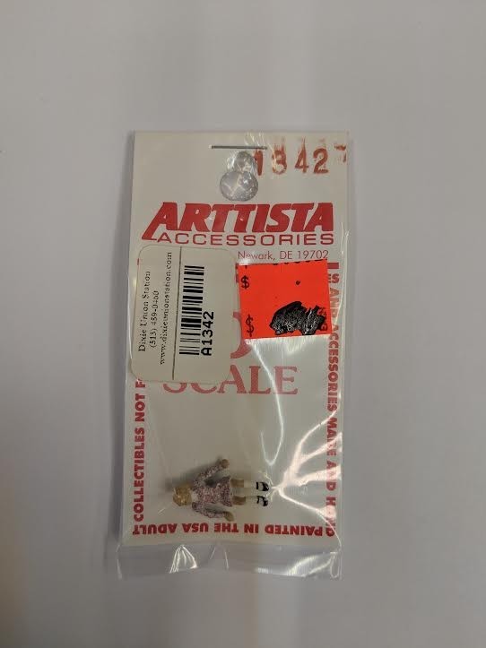 Arttista 1342 O Girl As Passenger Pewter Figure