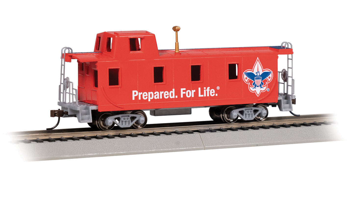 Bachmann 14007 HO BSA Streamlined Caboose with Offset Cupola Caboose