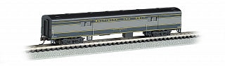 Bachmann 14453 N Baltimore & Ohio 72' Smooth-Side Baggage Car
