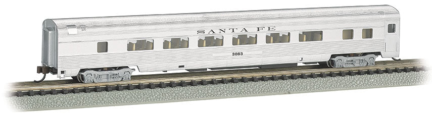 Bachmann 14755 N Santa Fe 85' Coach with Lighted Interior #3083