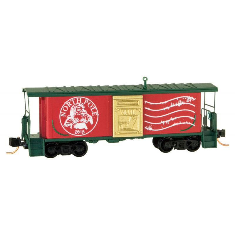 Micro-Trains 13000170 N Christmas Vintage Postcard Bay Window Caboose