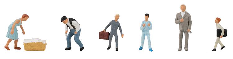 Faller 150950 HO At The Boarding School Figures (Set of 6)