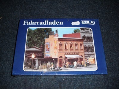 Pola 157 HO Bicycle Shop Building Kit – Trainz