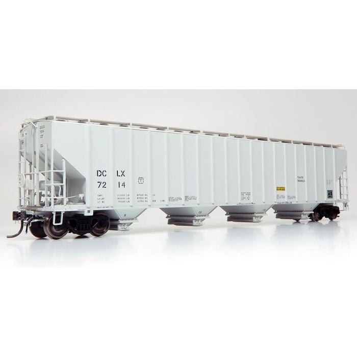 Rapido Trains 157008 HO DCLX Dow Chemical Procor 5820 Covered Hopper (Pack of 6)