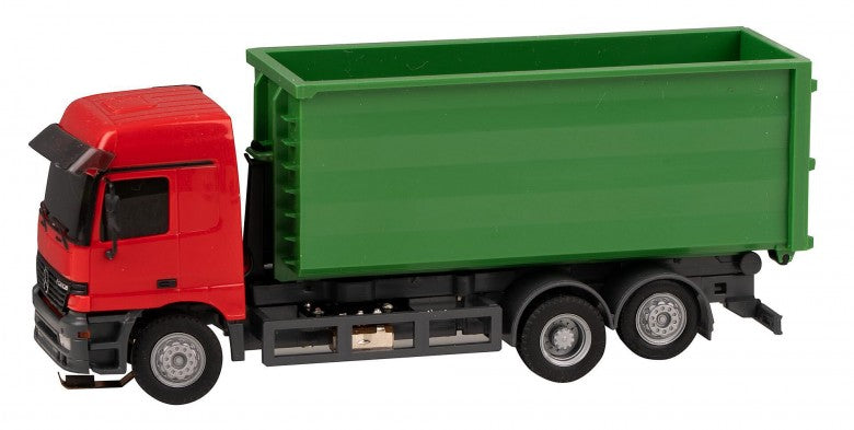 Faller 161493 HO Mercedes-Benz Actros LH'96 Roll-Off Container Truck